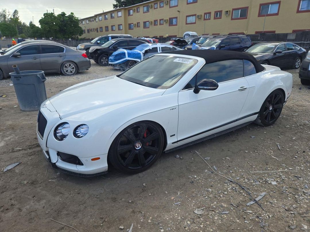 Vista de 2015 BENTLEY CONTINENTAL GT V8 S, ángulo 1