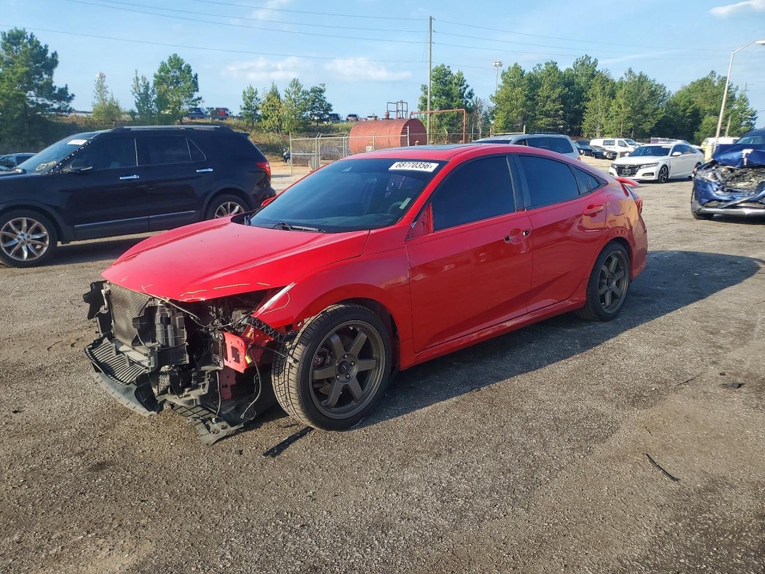 Вид 2020 HONDA CIVIC SI, угол 1