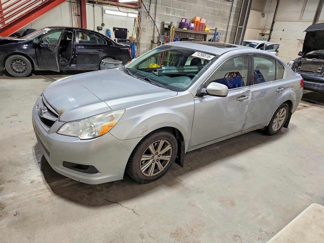 Vedere 2012 SUBARU LEGACY 2.5I PREMIUM, unghi 1