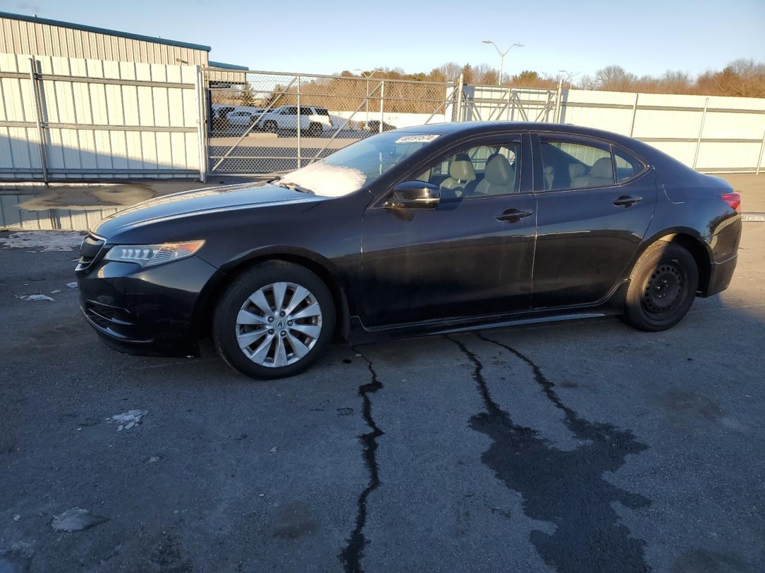 2015 ACURA TLX TECH view, angle 1