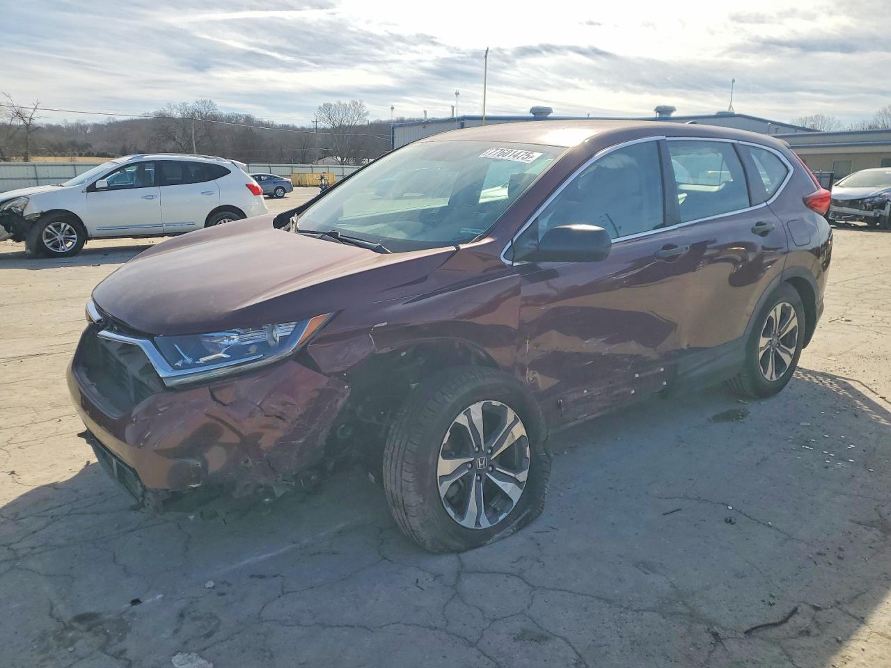 منظر 2017 HONDA CRV LX، زاوية 1
