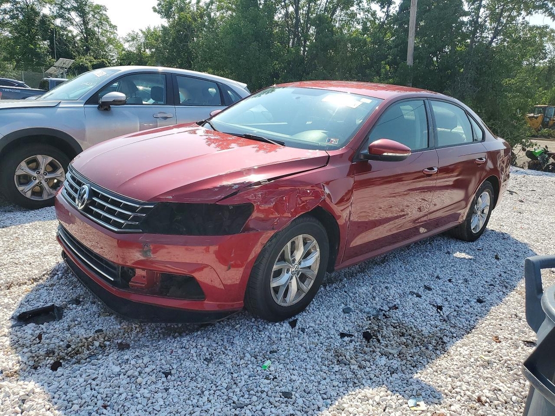 منظر 2018 VOLKSWAGEN PASSAT S، زاوية 1