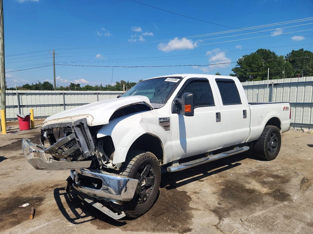 Vue de 2010 FORD F250 SUPER DUTY, angle 1
