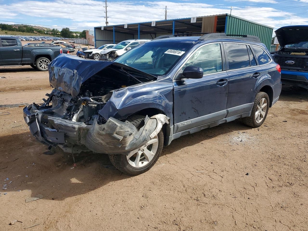 2014 SUBARU OUTBACK 2.5I PREMIUM view, angle 1