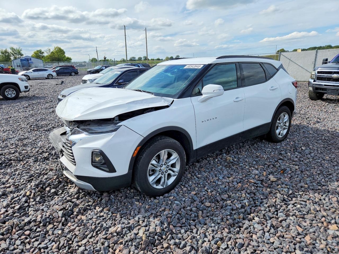 Vista de 2022 CHEVROLET BLAZER 2LT, ángulo 1