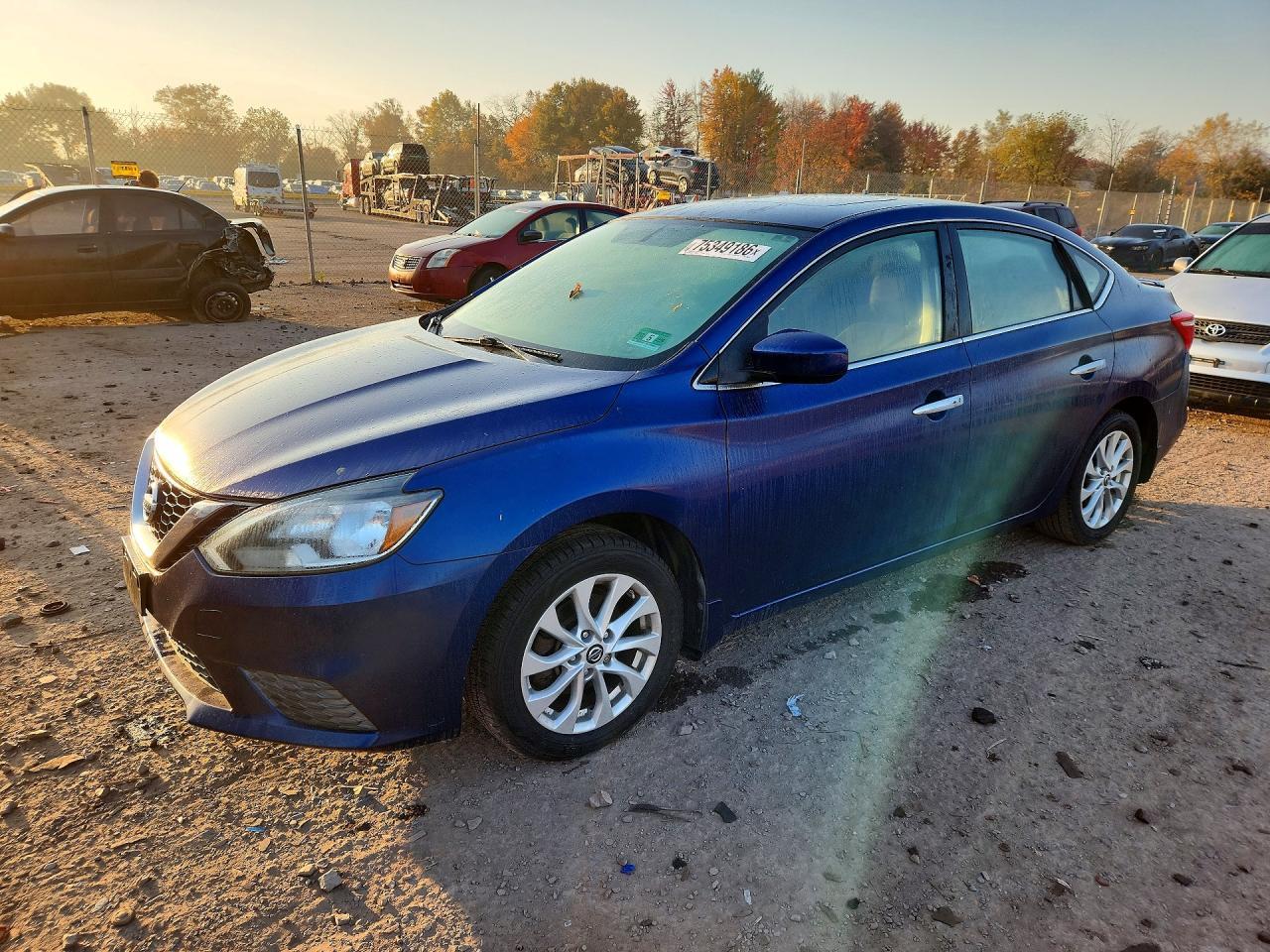 Vedere 2016 NISSAN SENTRA SV, unghi 1