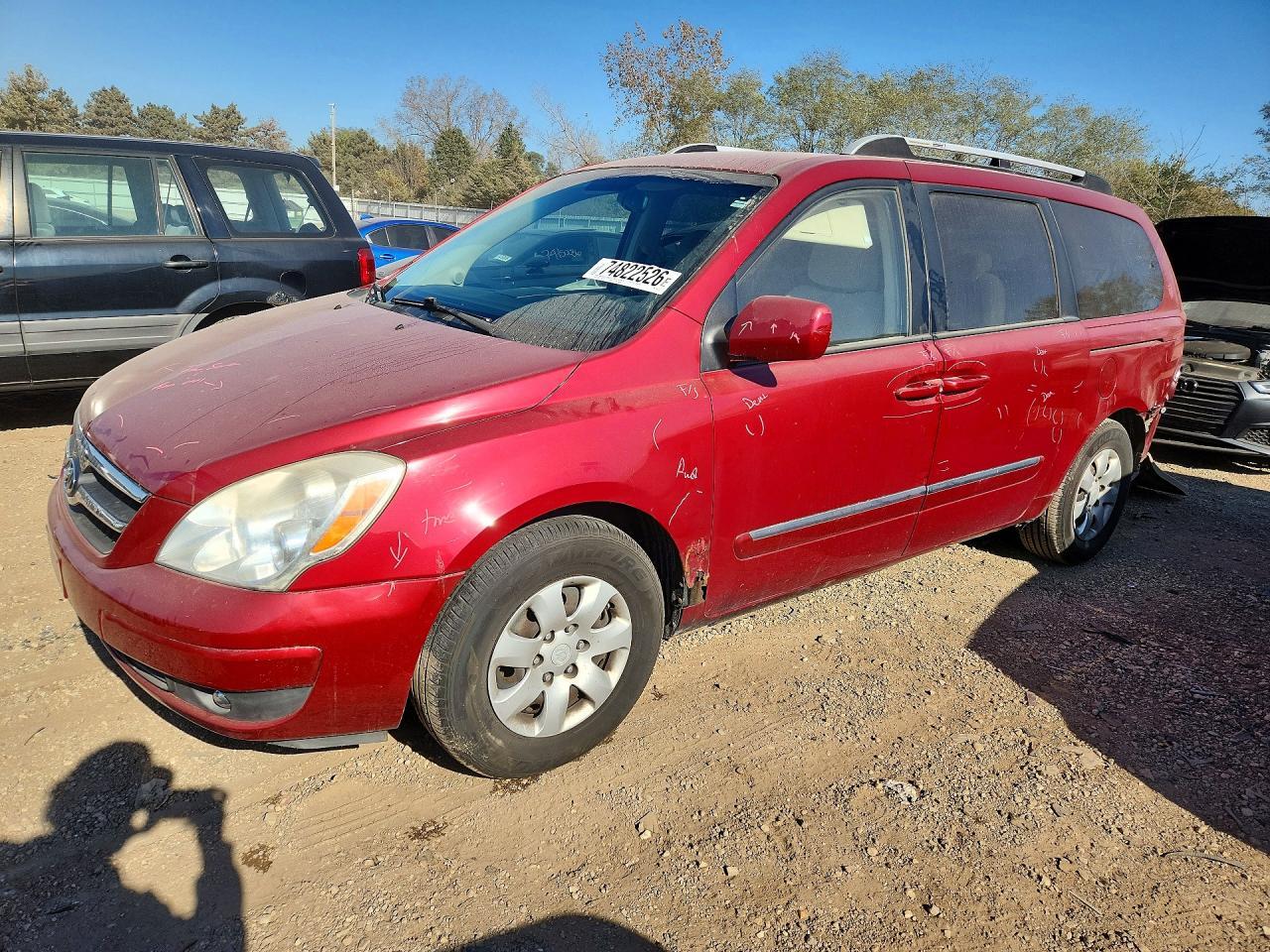 Vista de 2007 HYUNDAI ENTOURAGE GLS, ángulo 1
