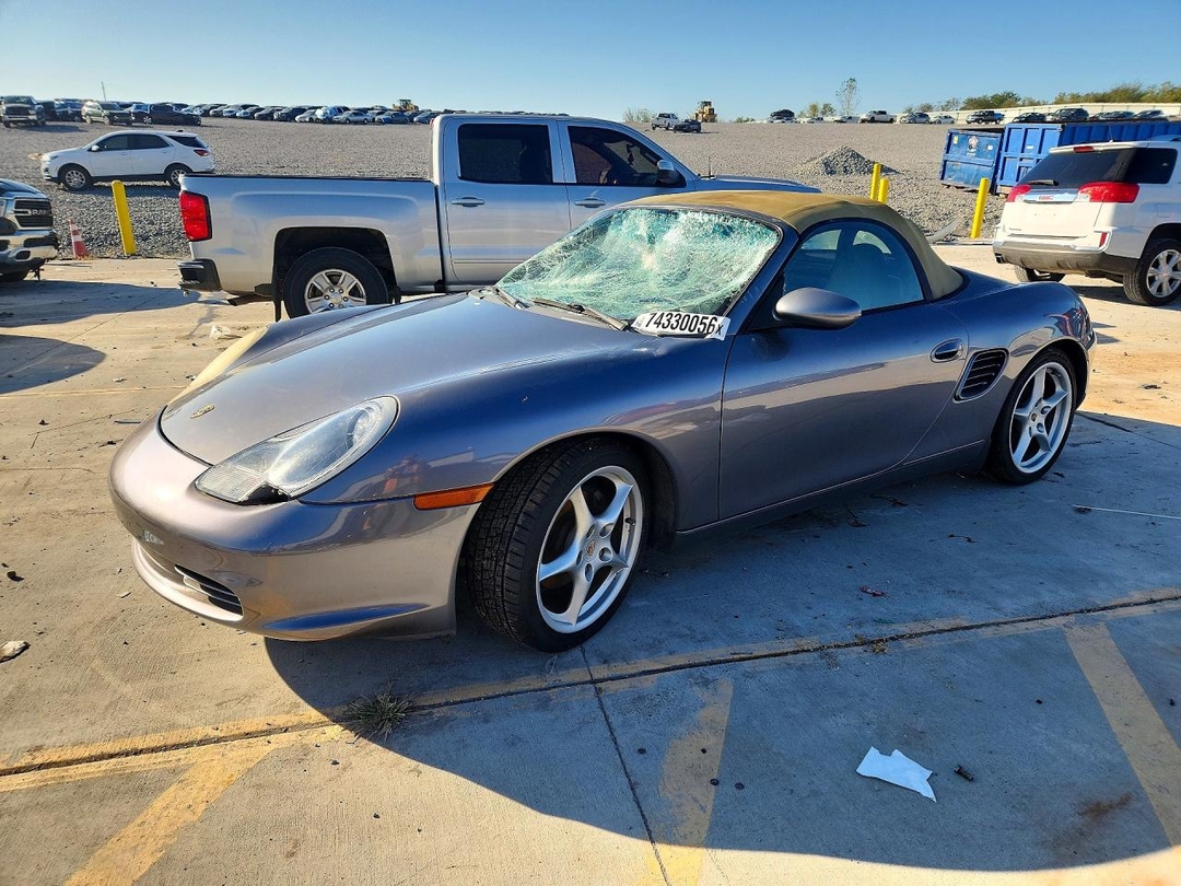 2003 PORSCHE BOXSTER view, angle 1