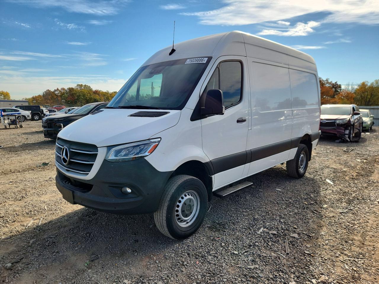 Vue de 2019 MERCEDES-BENZ SPRINTER 2500/3500 DELIVERY VAN, angle 1