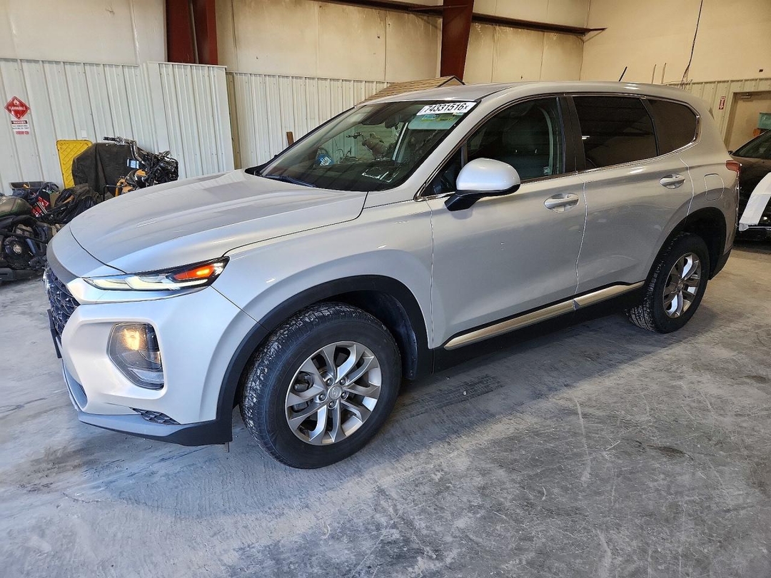 Vista de 2019 HYUNDAI SANTA FE SE, ángulo 1