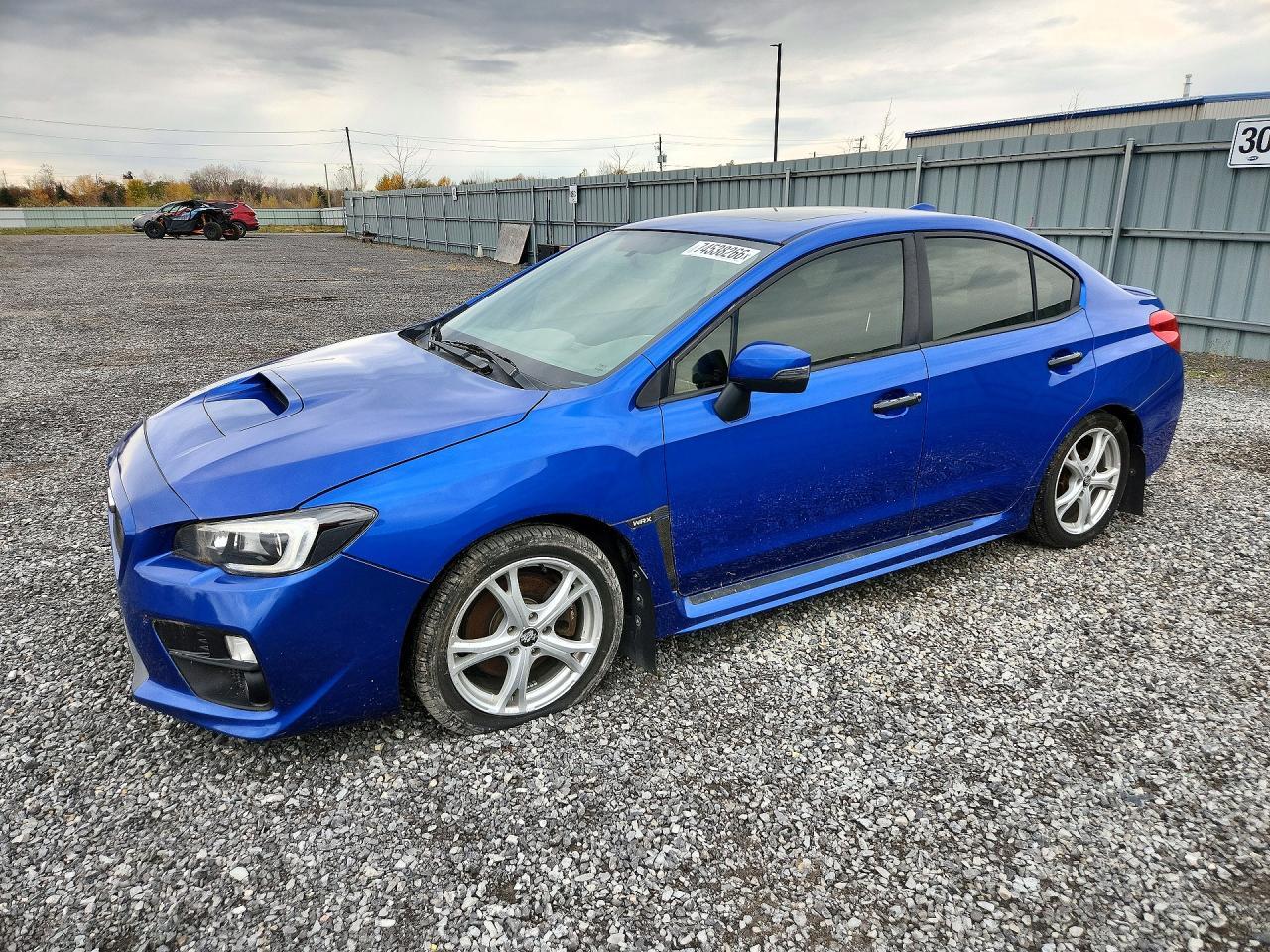 Vue de 2017 SUBARU WRX LIMITED, angle 1