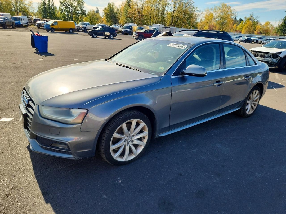 Вид 2014 AUDI A4 PREMIUM, угол 1