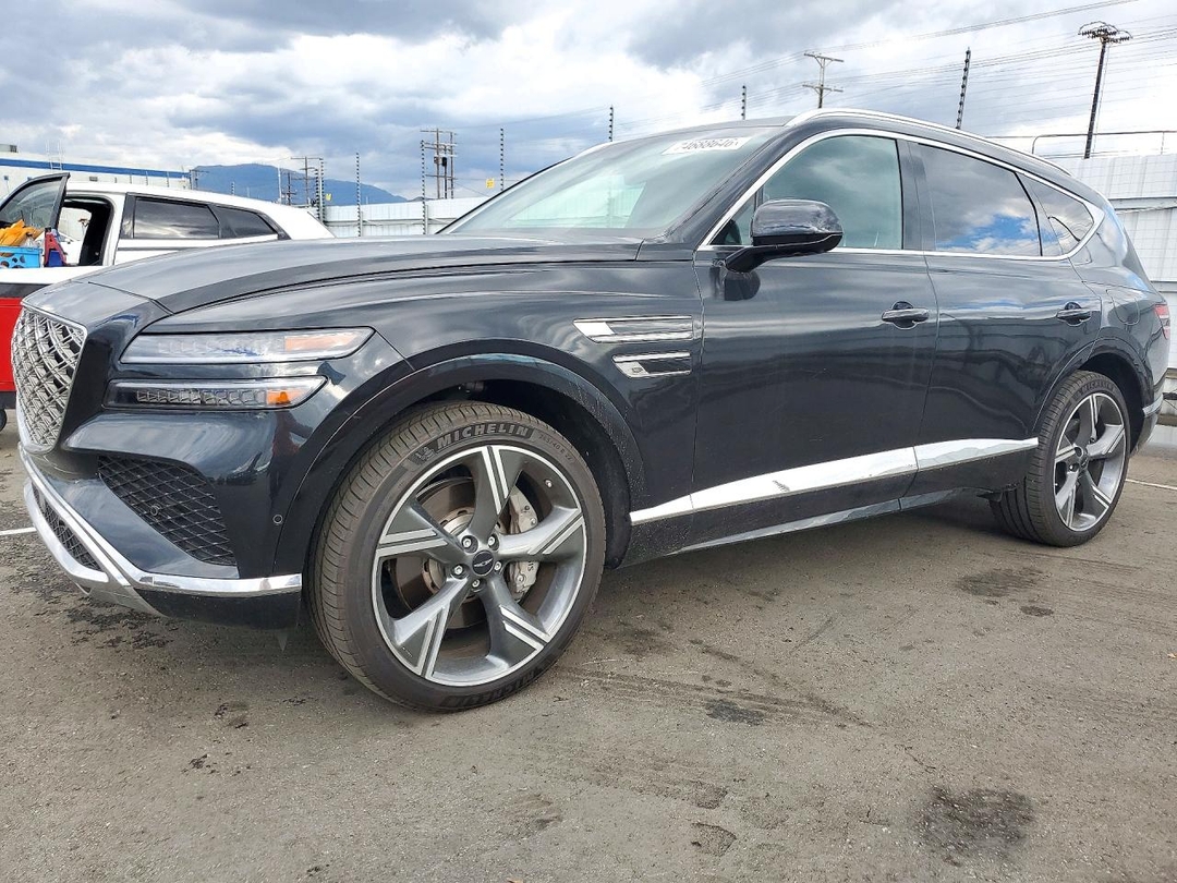 منظر 2025 GENESIS GV80 PRESTIGE، زاوية 1