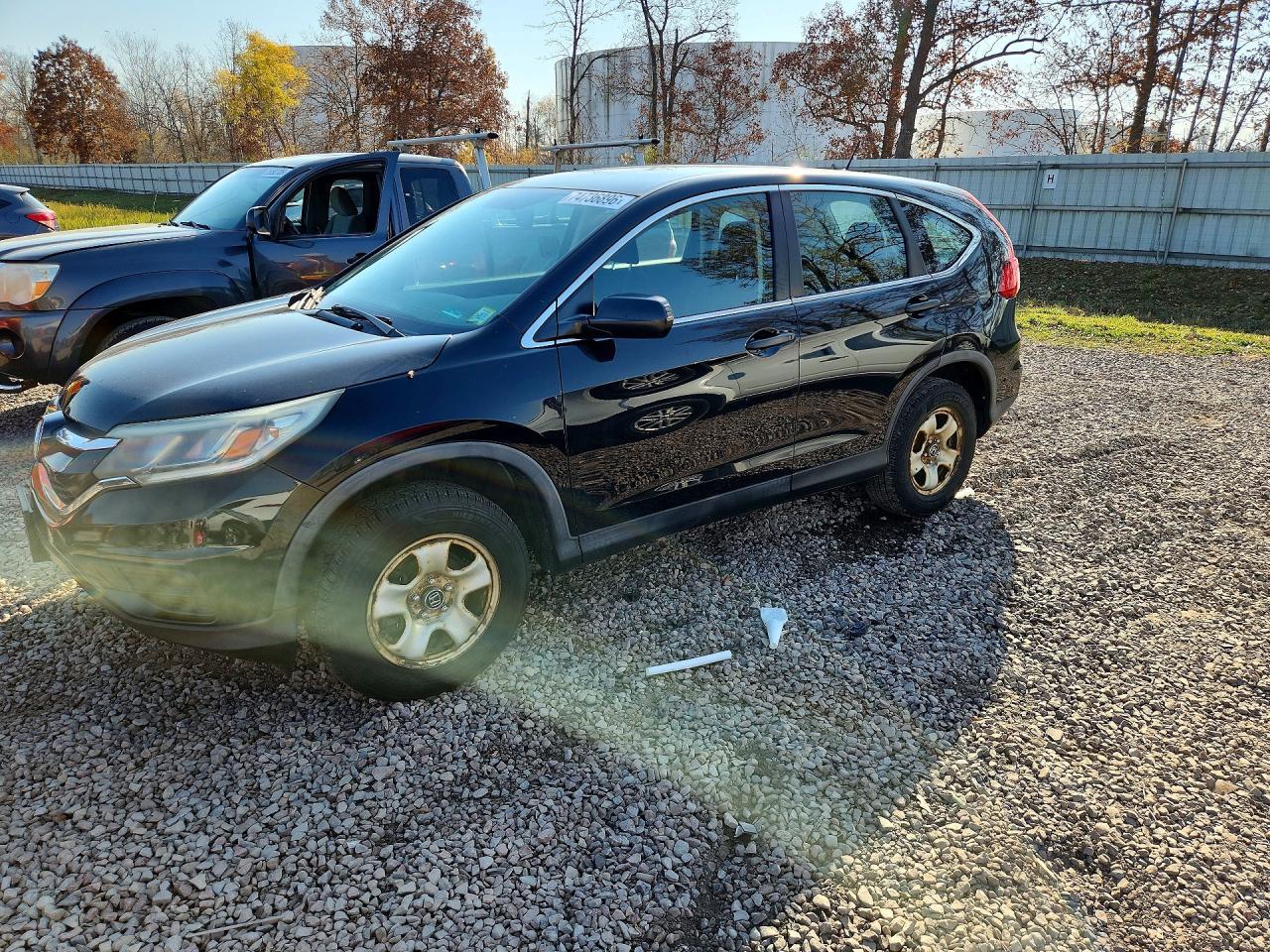 Вид 2015 HONDA CRV LX, угол 1