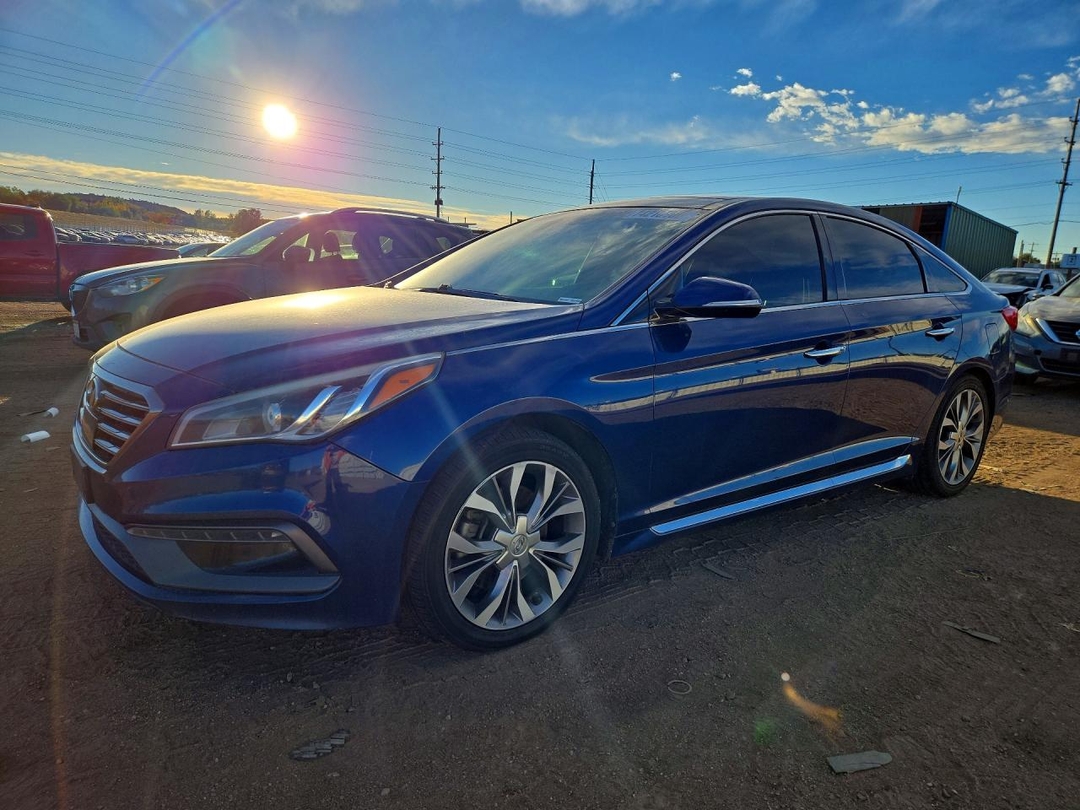 منظر 2016 HYUNDAI SONATA LIMITED 2.0T، زاوية 1