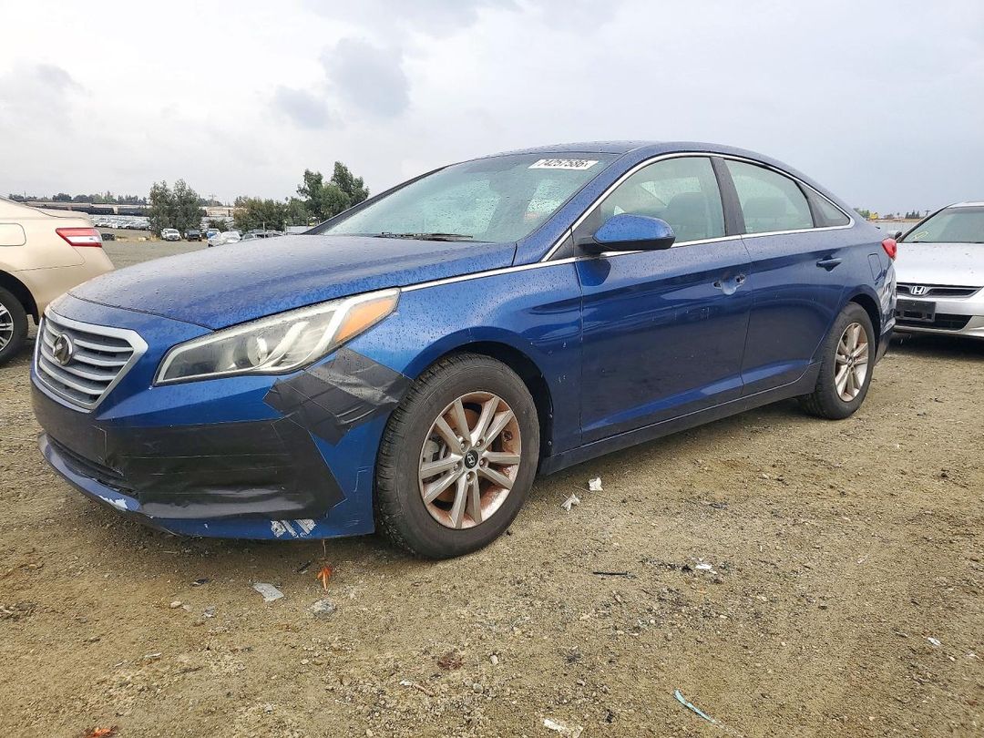 Vista de 2016 HYUNDAI SONATA SE, ángulo 1