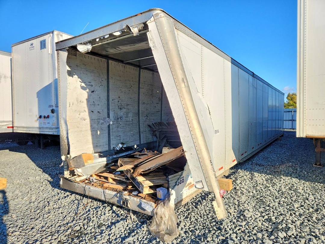 Vista de 2005 WABASH DRY VAN TRAILER, ángulo 1