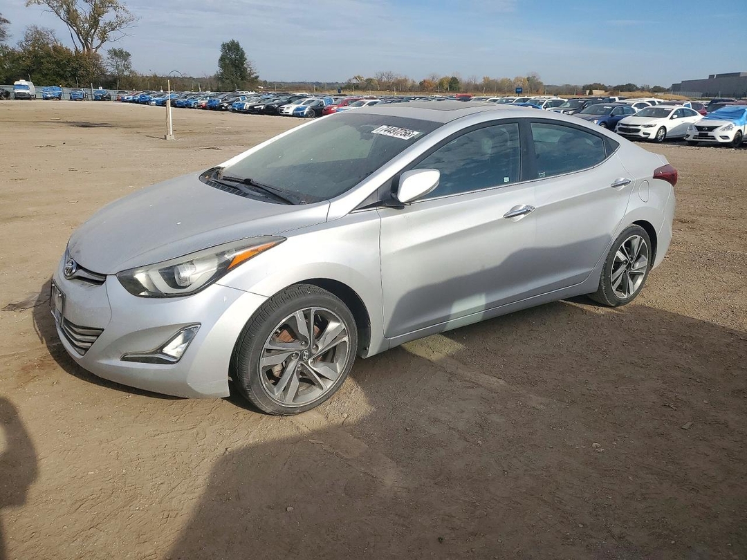 Vista de 2015 HYUNDAI ELANTRA LIMITED, ángulo 1