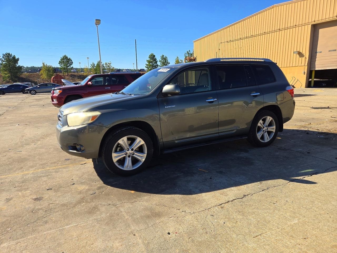 منظر 2008 TOYOTA HIGHLANDER LIMITED، زاوية 1