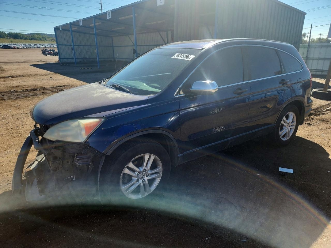 Vue de 2010 HONDA CR-V EX, angle 1