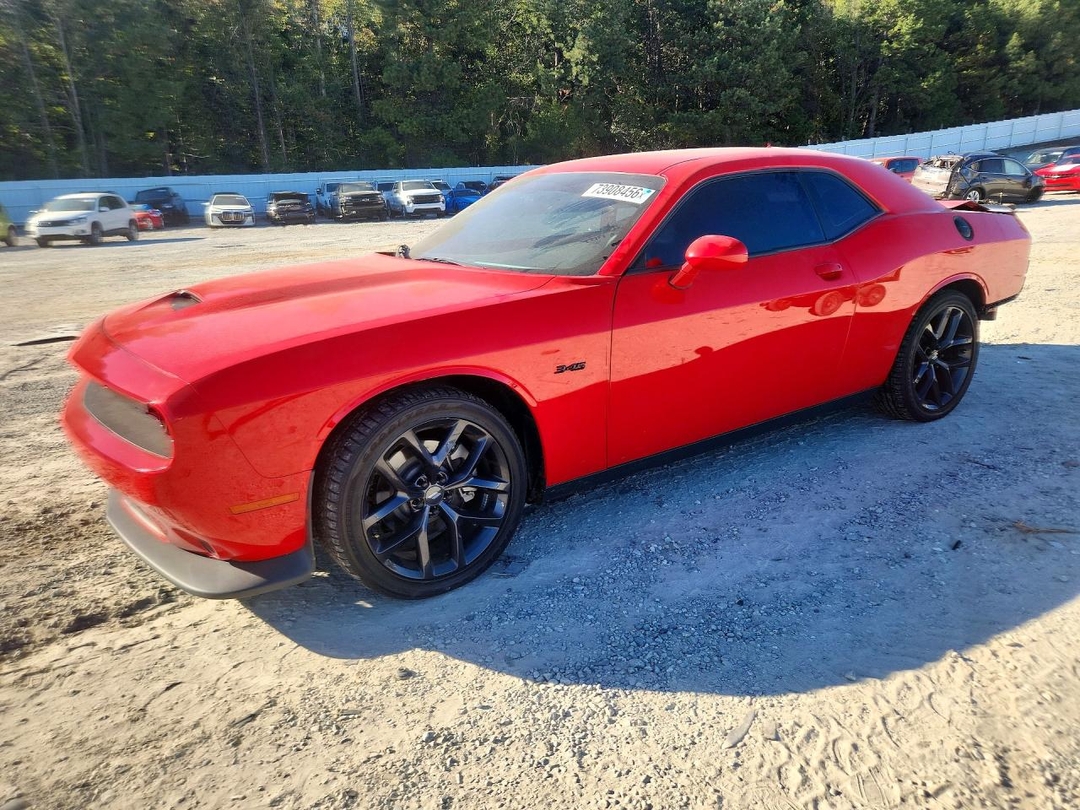 منظر 2023 DODGE CHALLENGER R/T، زاوية 1