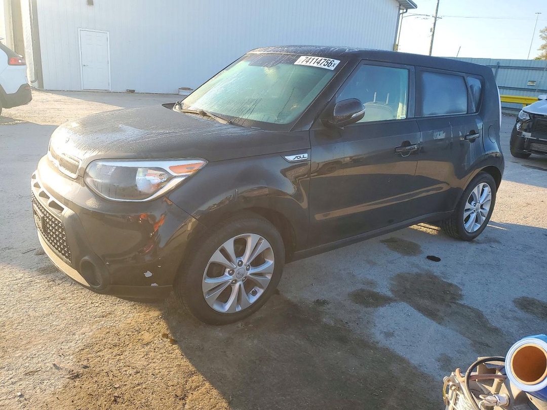 منظر 2014 KIA SOUL +، زاوية 1