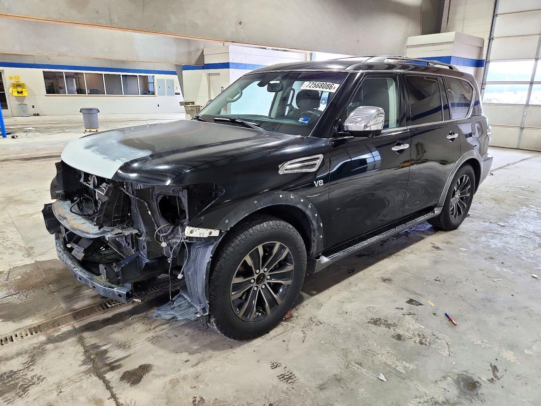 Vista de 2017 NISSAN ARMADA PLATINUM, ángulo 1
