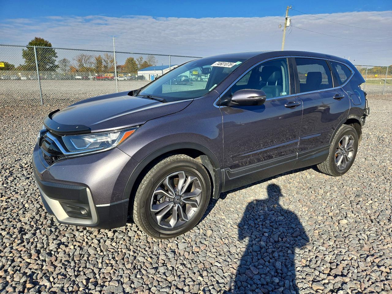 Вид 2022 HONDA CRV EXL, угол 1