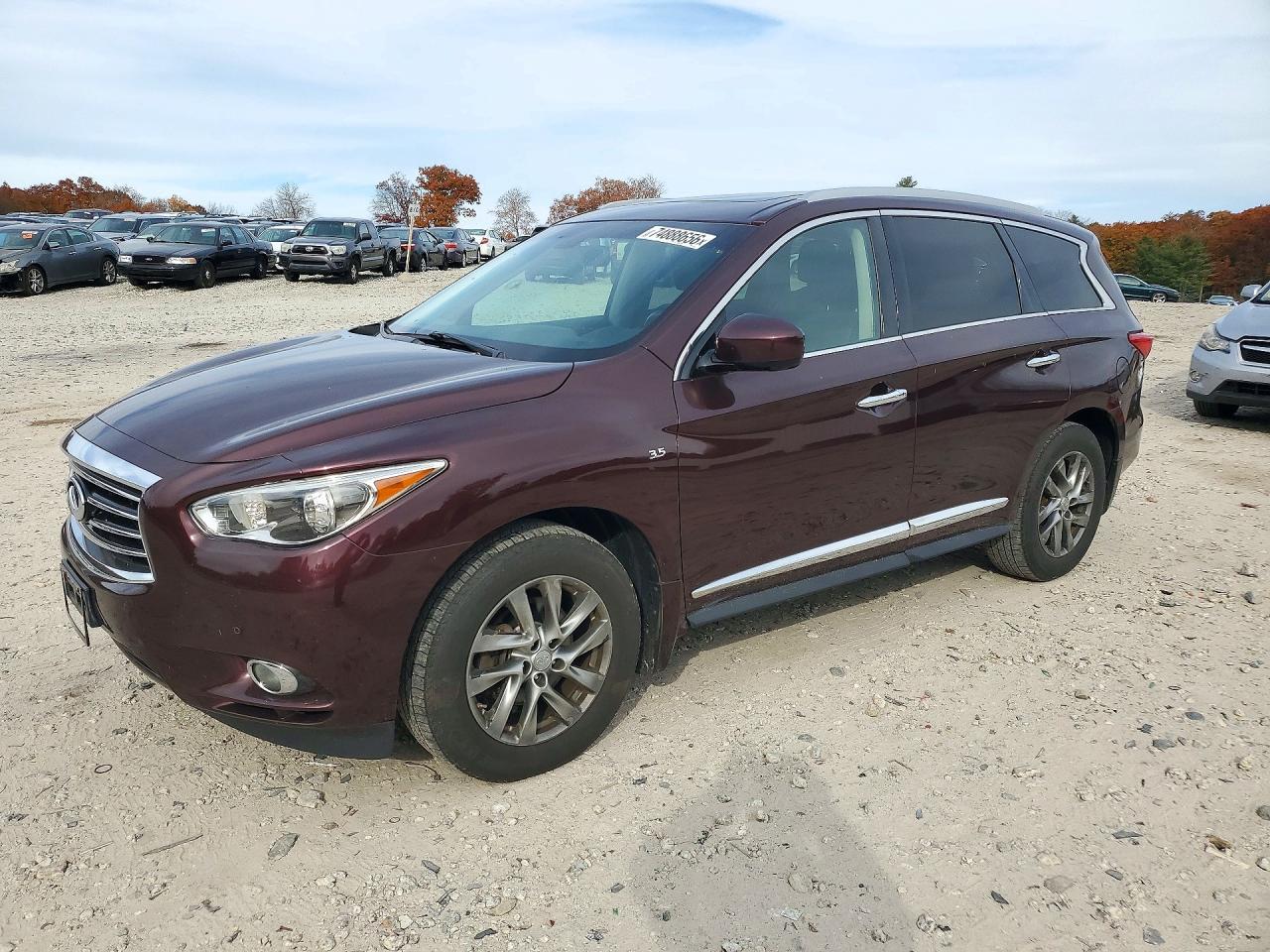 منظر 2015 INFINITI QX60 BASE، زاوية 1