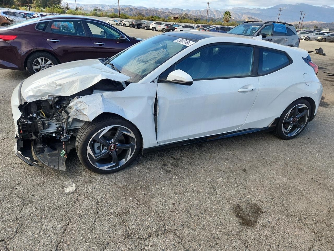Vista de 2020 HYUNDAI VELOSTER TURBO 1.6T, ángulo 1