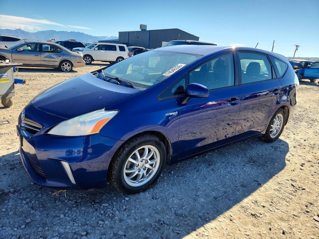 منظر 2012 TOYOTA PRIUS V THREE، زاوية 1
