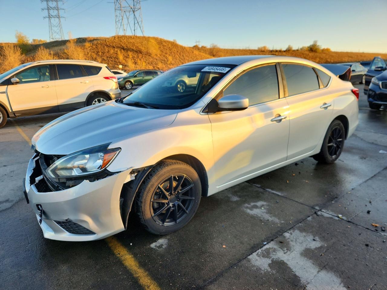 Vedere 2016 NISSAN SENTRA SV, unghi 1