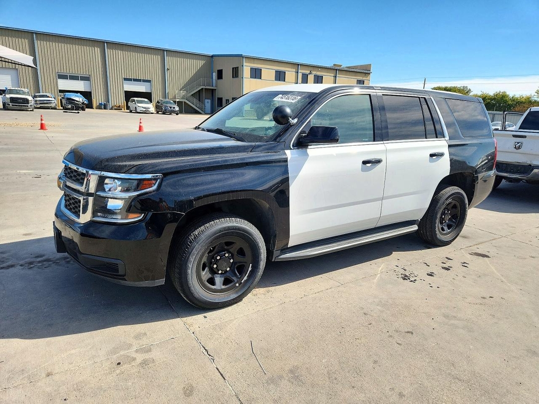 Вид 2019 CHEVROLET TAHOE POLICE, угол 1