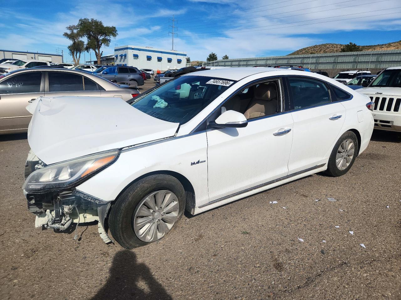 منظر 2017 HYUNDAI SONATA HYBRID SE، زاوية 1