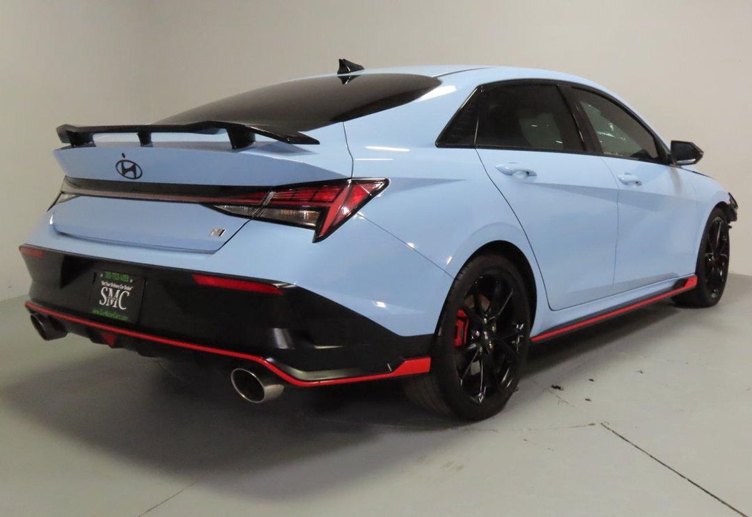 Vista de 2025 HYUNDAI ELANTRA N BASE, ángulo 1