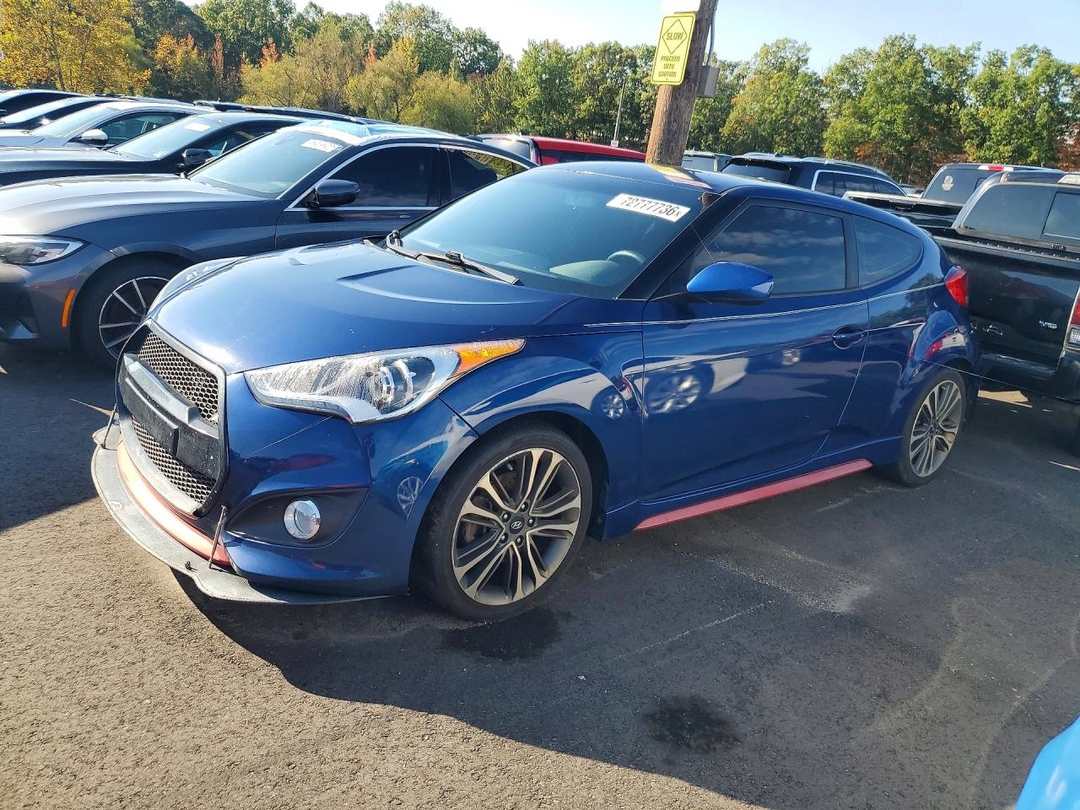 منظر 2017 HYUNDAI VELOSTER TURBO R-SPEC، زاوية 1