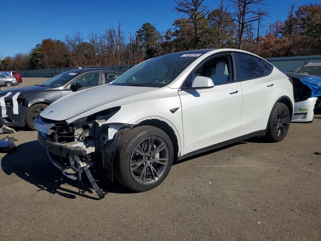 Vista de 2024 TESLA MODEL Y, ángulo 1