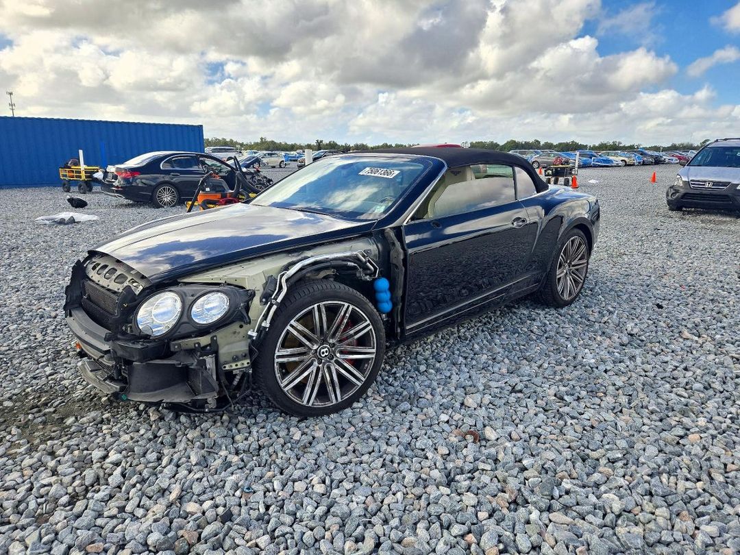 Вид 2015 BENTLEY CONTINENTAL GTC, угол 1