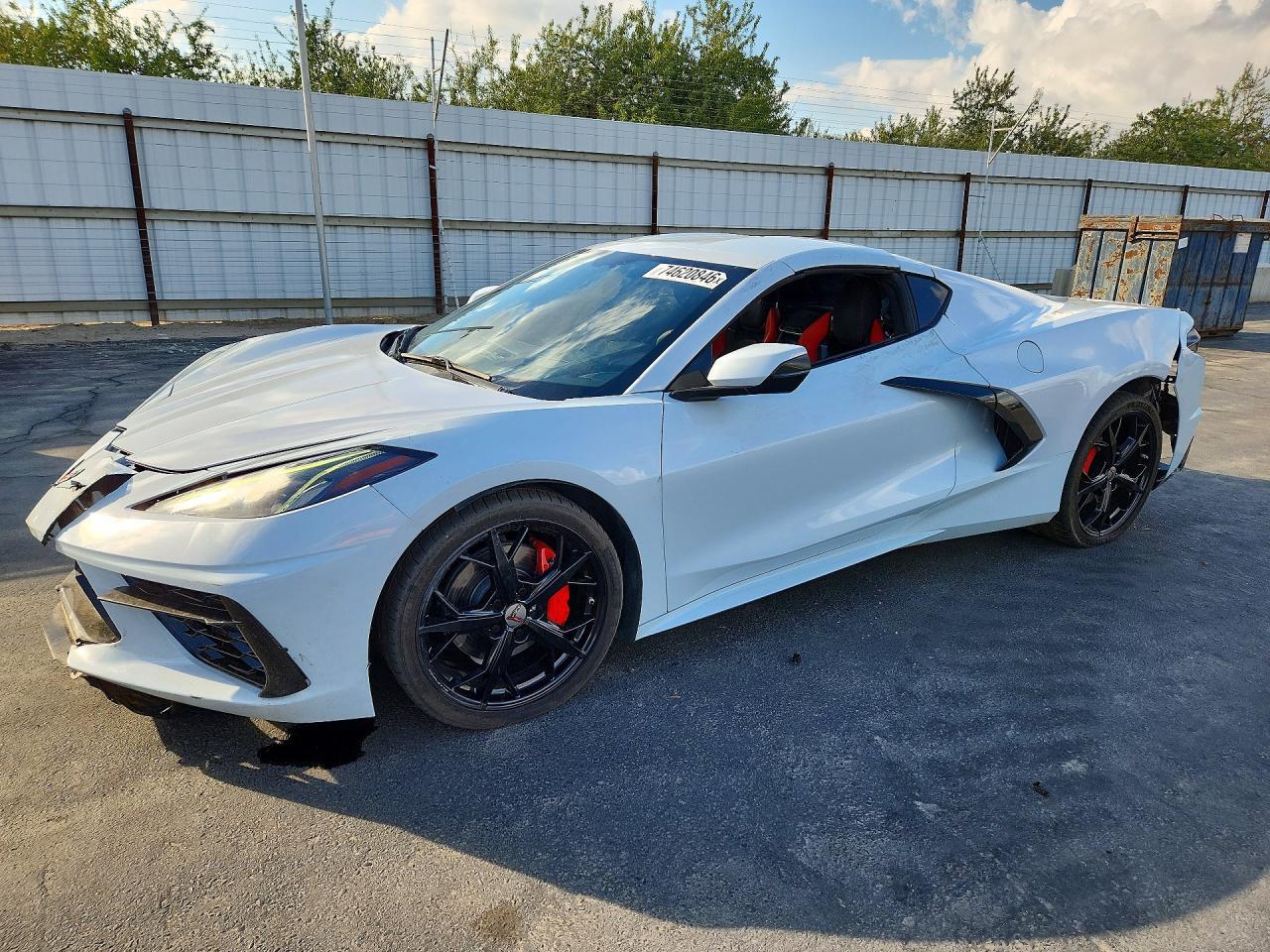 منظر 2020 CHEVROLET CORVETTE STINGRAY 3LT، زاوية 1