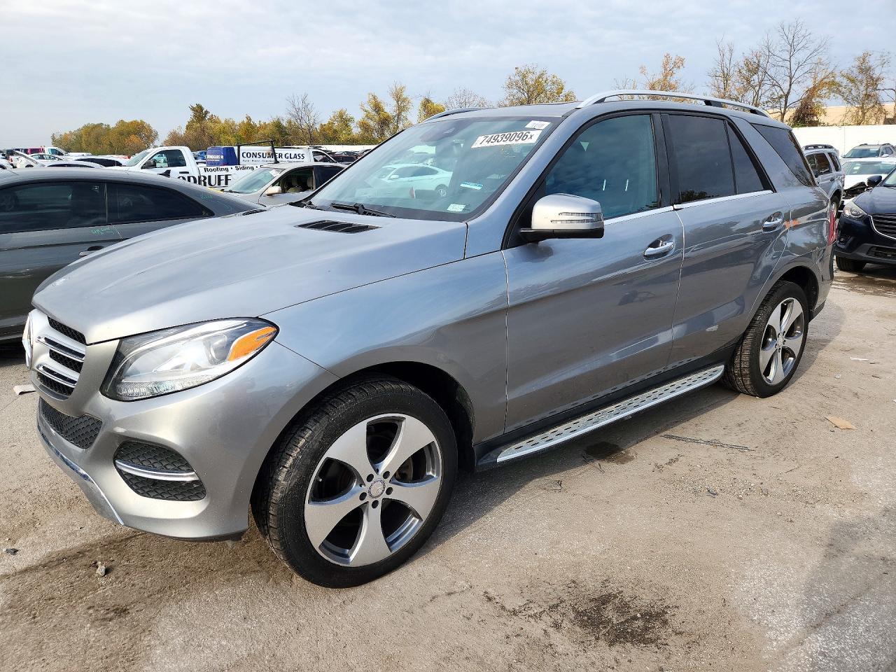 Вид 2016 MERCEDES-BENZ GLE 350 4MATIC, угол 1