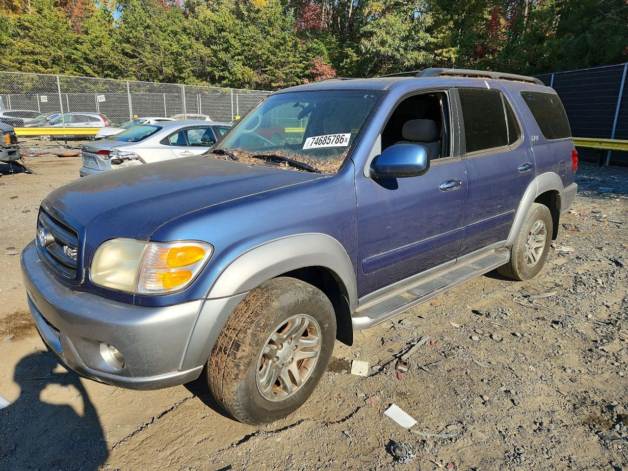 منظر 2003 TOYOTA SEQUOIA SR5، زاوية 1
