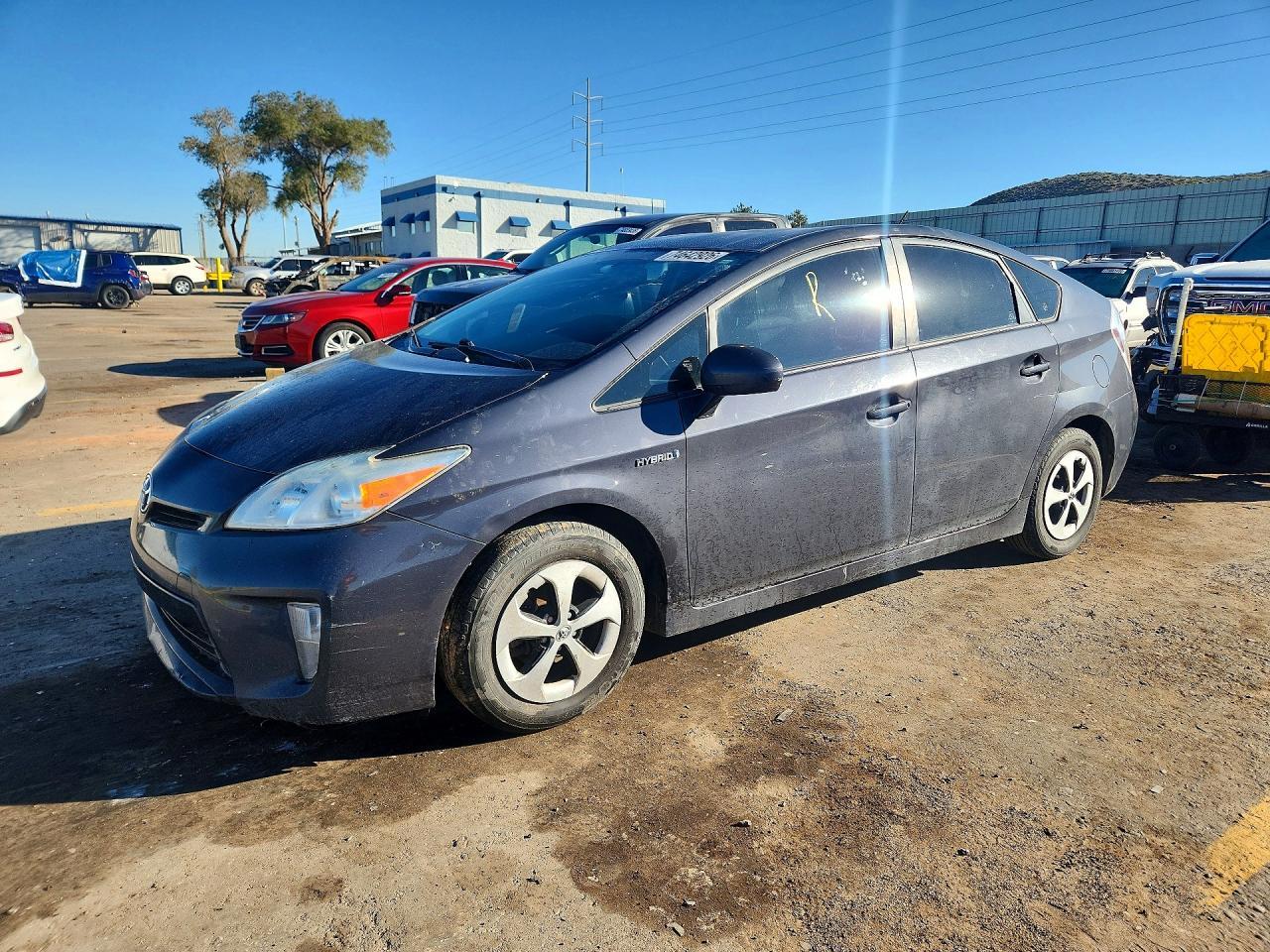 Vue de 2012 TOYOTA PRIUS TWO, angle 1