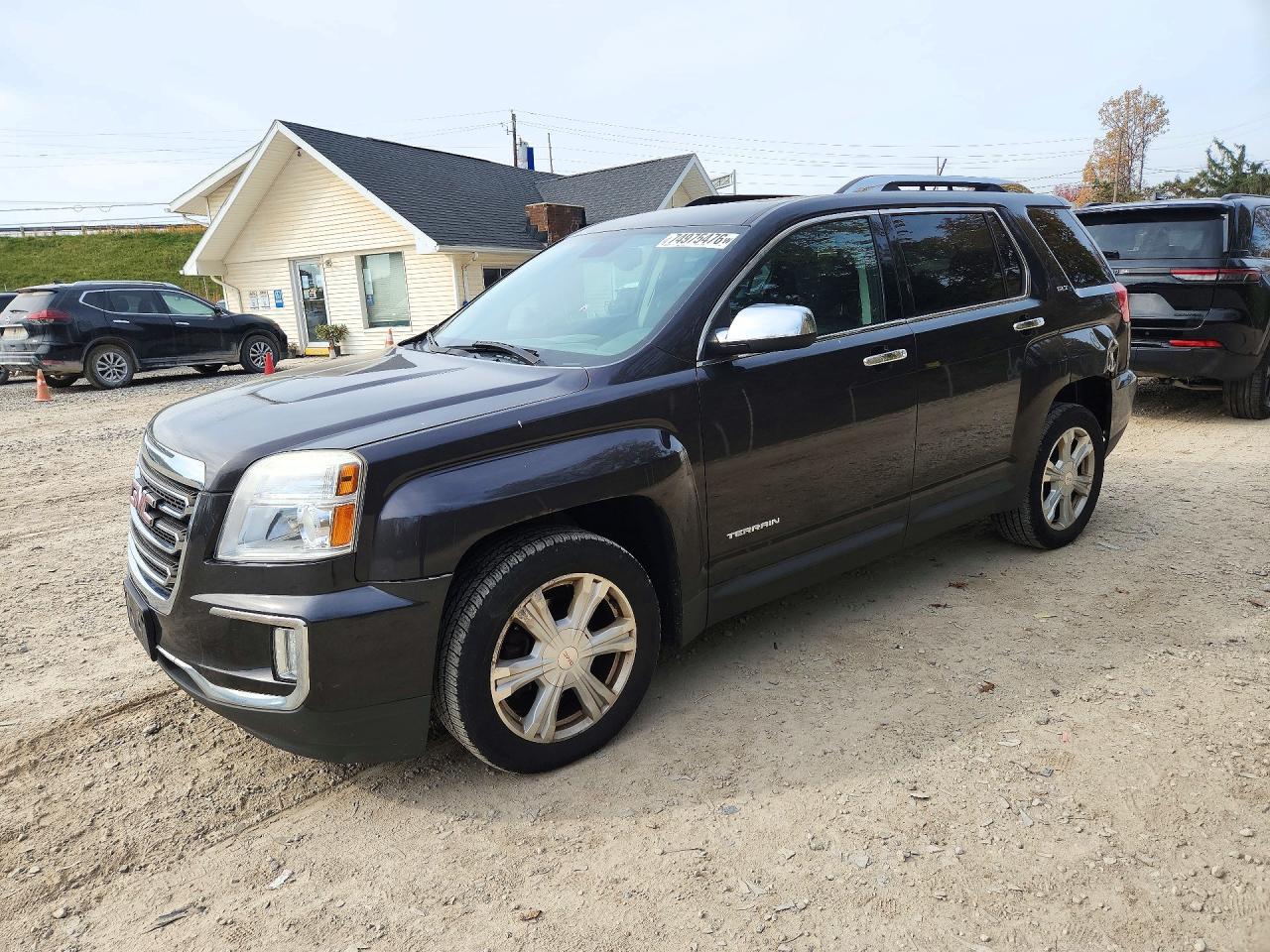 Вид 2016 GMC TERRAIN SLT, угол 1