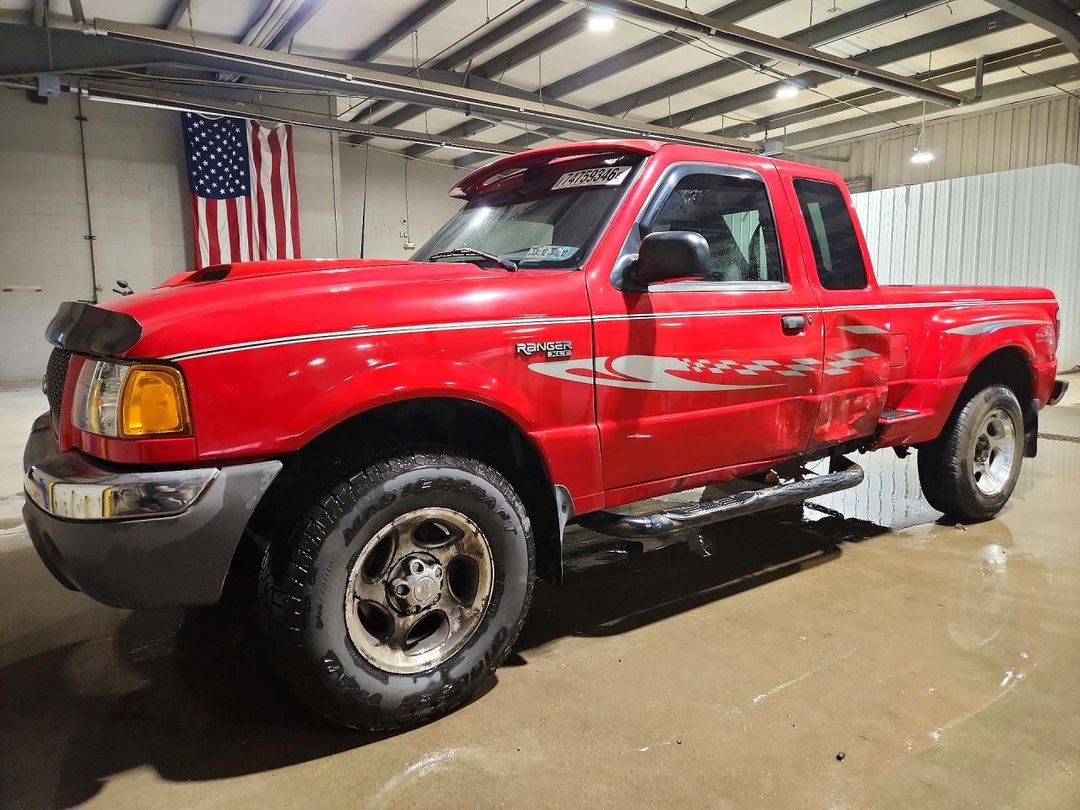 منظر 2001 FORD RANGER SUPER CAB، زاوية 1