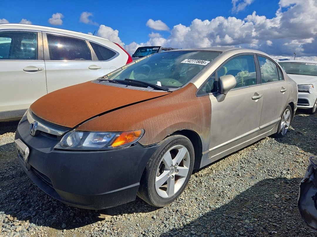 Vista de 2006 HONDA CIVIC EX, ángulo 1