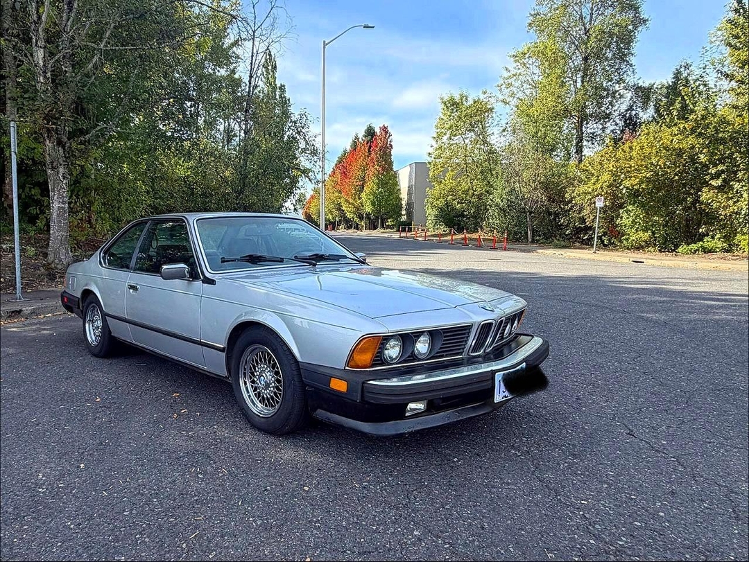 منظر 1984 BMW 633 CSI AUTOMATIC، زاوية 1