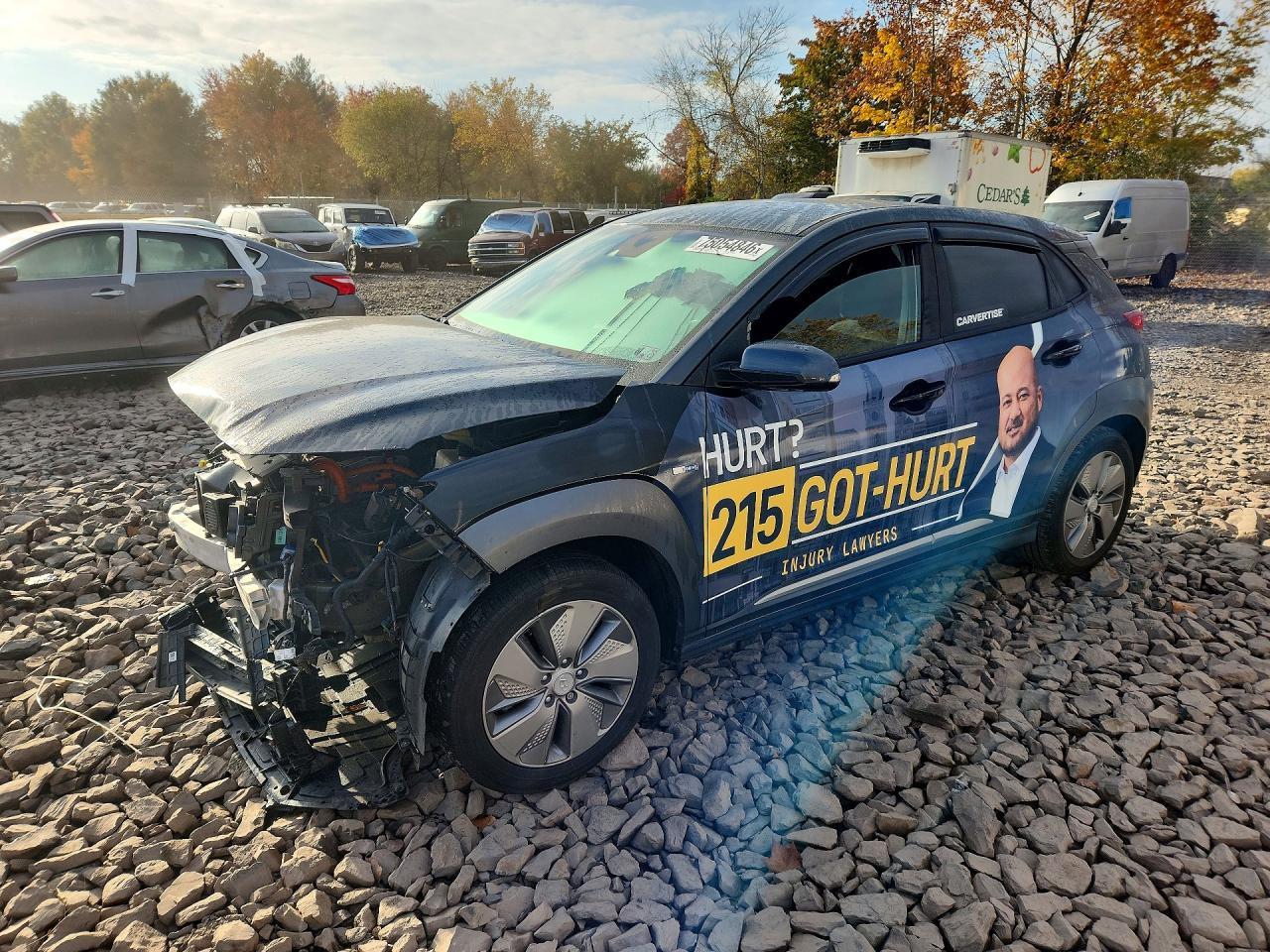Vue de 2020 HYUNDAI KONA SEL, angle 1
