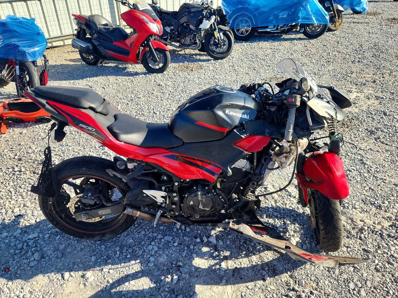Vista de 2024 KAWASAKI EX500, ángulo 1