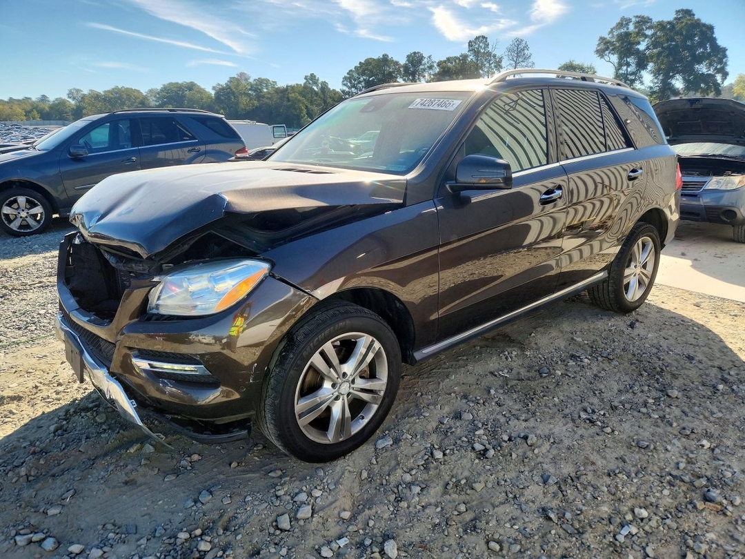 2015 MERCEDES-BENZ ML 350 view, angle 1