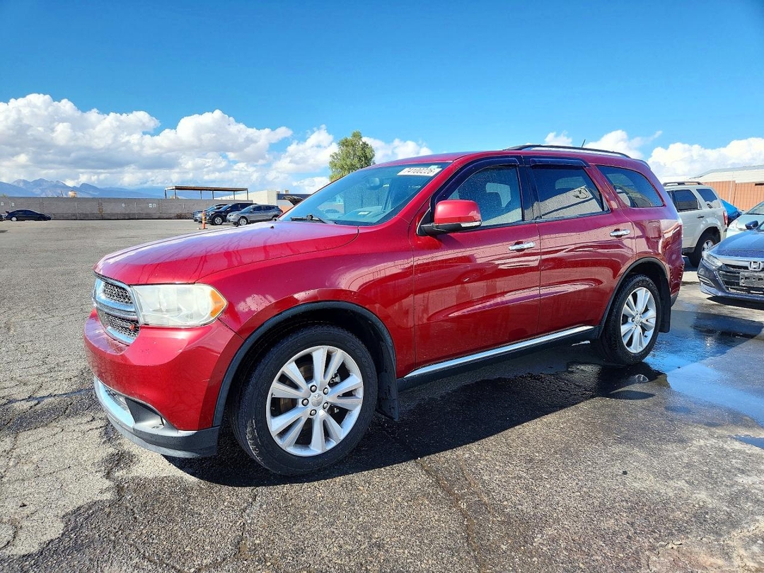 منظر 2013 DODGE DURANGO CREW، زاوية 1